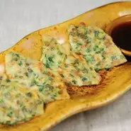 本格韓国の味。外はカリッと焼き上げています。
