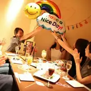 サプライズにお勧めなお席もご用意致します。
ぜひ一度ご相談下さい！