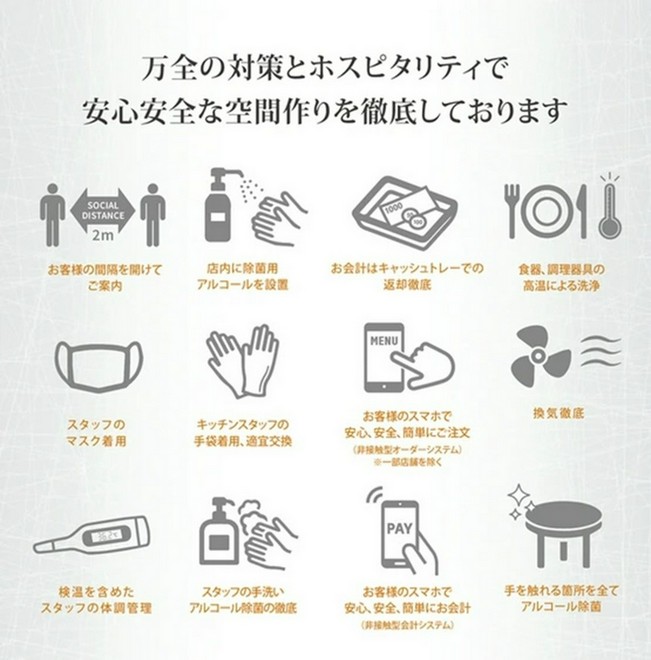 感染症対策に取り組んでいる