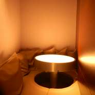 人数様に合わせた各種完全個室完備♪