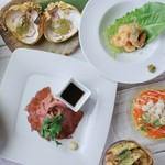 ＜3時間飲み放題付き！＞肉と海鮮を堪能でき、接待や宴会、デートにもおすすめです。