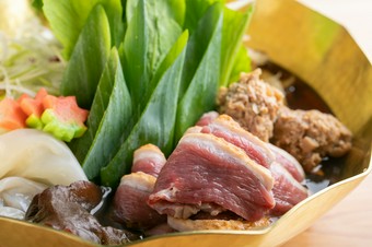 鴨鍋コース
