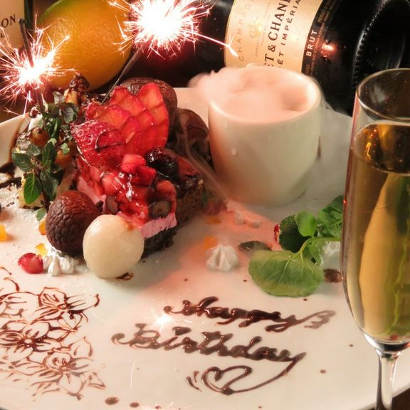 記念日利用や誕生日利用に