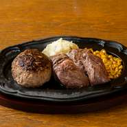 ※当店のハンバーグには豚肉が使用されています
