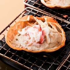 蟹味噌甲羅焼き