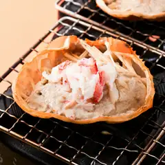 蟹味噌甲羅焼き