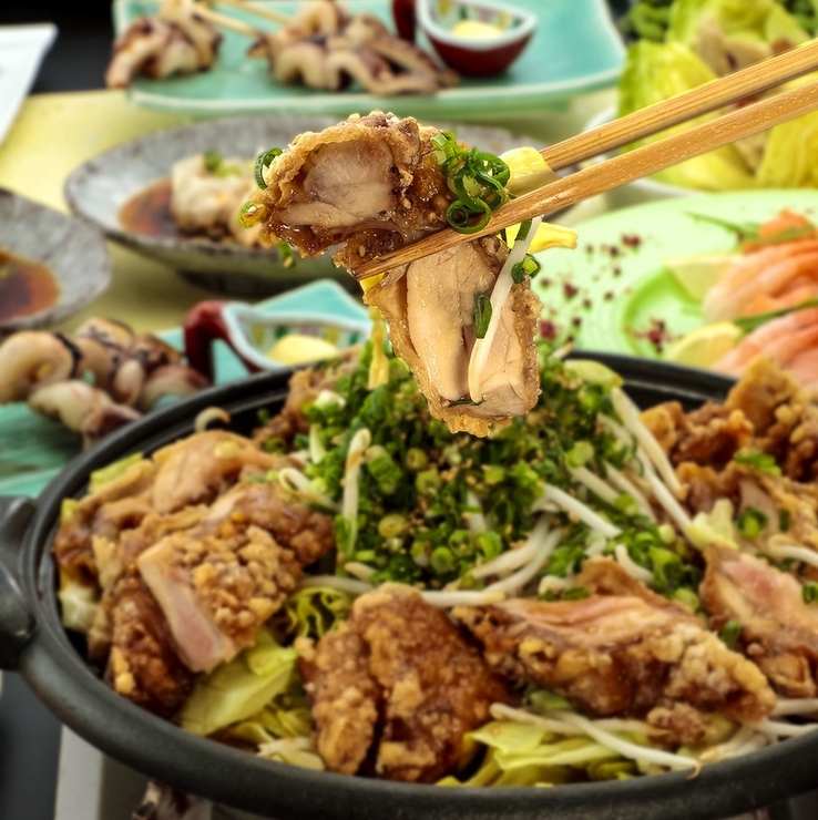6/17~ [Summer Party] Enjoyment Course | 10 dishes with Kushiro-style Zangi as the main course + 2 hours of all-you-can-drink for 4,000 yen