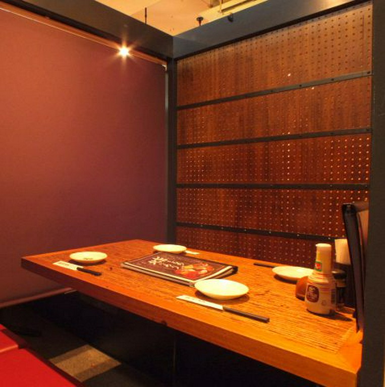 個室空間で周りを気にせずお楽しみ頂けます