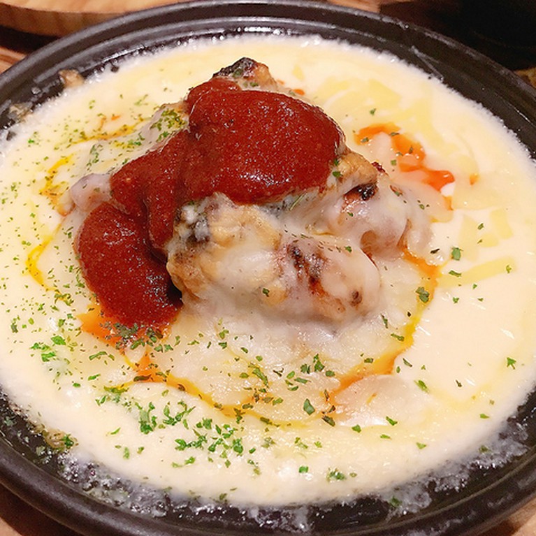 チーズフォンデュダッカルビ