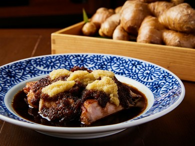 国産ポークロースの厚切りステーキ付き！ボリューミーかつ黒兵衛を存分に楽しめるコース◎