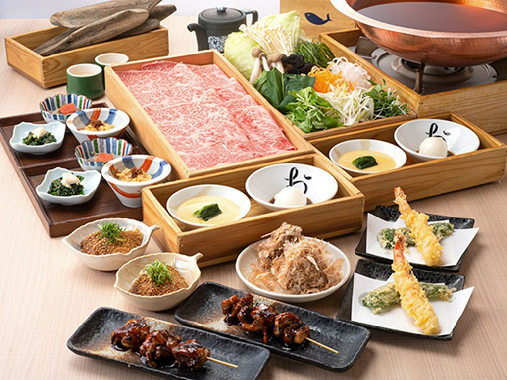 ［出汁しゃぶ］様々なシーンで活躍！『種類豊富なコース料理』