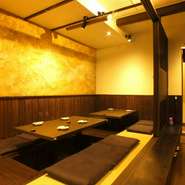掘りこたつ個室ご用意しております！お昼のご宴会、営業時間外の宴会も承ります。小人数～大人数個室有り！