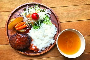 宮北牧場さんのハンバーグ 