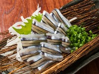 するる～お刺身　～キビナゴの酢味噌仕立て～
