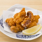 おつまみの定番、タコの唐揚げ！酒の肴にぴったりです！