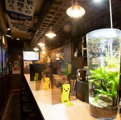 海を感じさせる店内。プライベートな空間が与える非日常