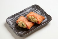 島根が全国に誇る「赤天」中に生姜多めの餡を詰め込みました！当店最強タッグ！