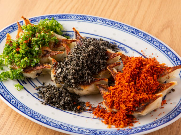 迷ったらまずはこれ!オリジナル餃子の盛り合わせ!『おすすめ餃子3種盛り』