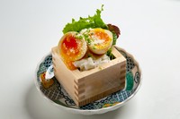 創作系ポテトサラダ！燻製玉子も自家製です！