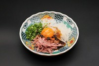 優しめに仕上げています。卓上のラー油をお好みで！