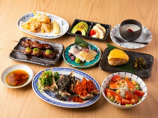 料理には、国産にんにくなど良質な食材を使用