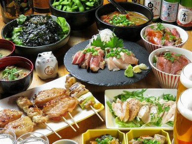 歓送迎会に！各種飲み放題付コースあります！貸切もOK！