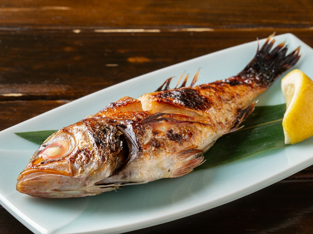 高級魚を贅沢に『のどぐろの丸ごと味噌漬け焼き』