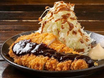 味噌料理といえば、ザ！『味噌カツ』と思う、定番の逸品