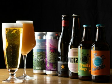 料理と共に楽しむことができる、さまざまなクラフトビール