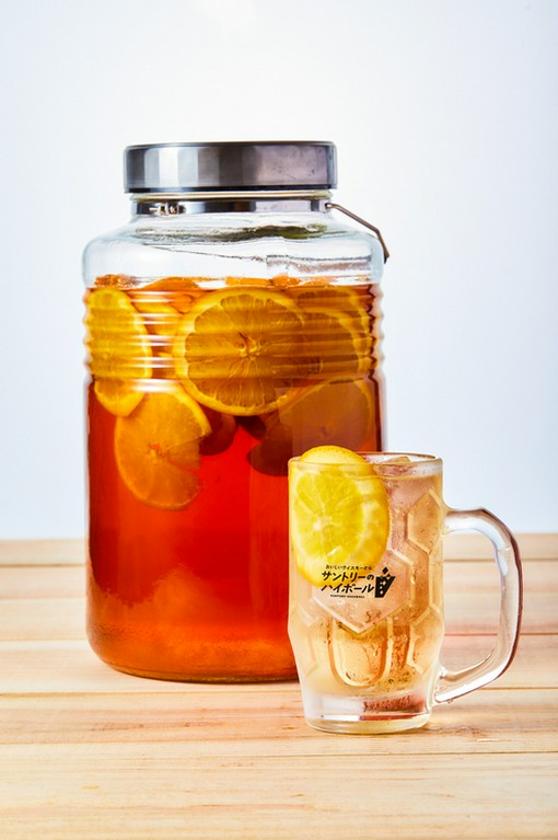 漬け込みオレンジ！アケボノハイボール