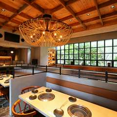 オシャレで落ち着いた空間が広がる焼肉店