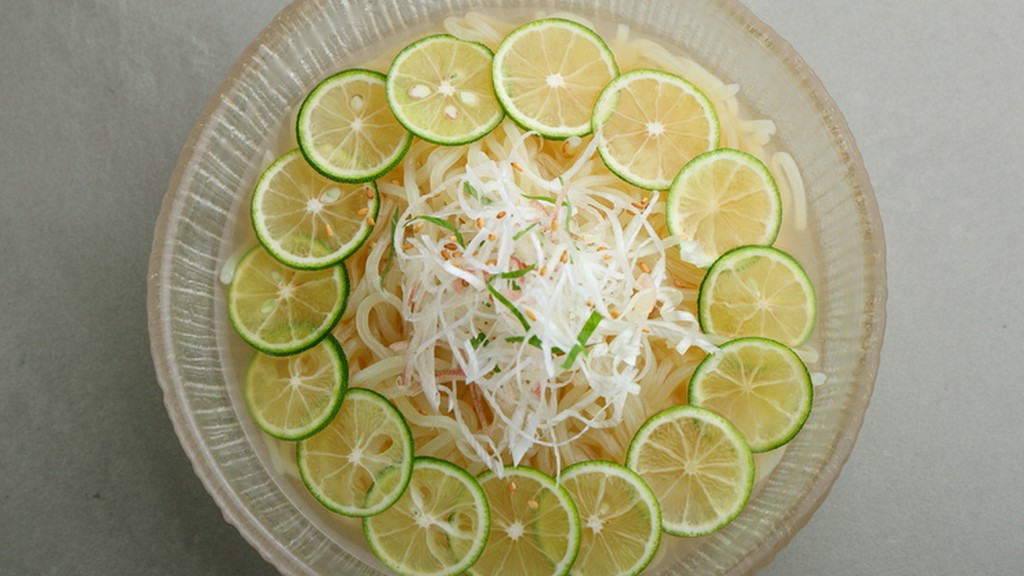 洗練された味わいが楽しめる『すだち冷麺』