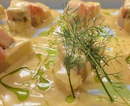 クリーミーなトマトソースがサーモンとの相性抜群な美味しさ！！