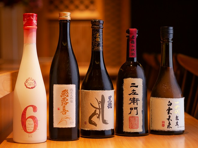 日本酒にこだわっている