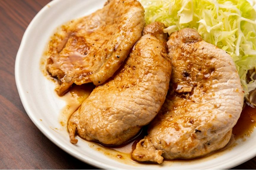 ロース生姜焼き