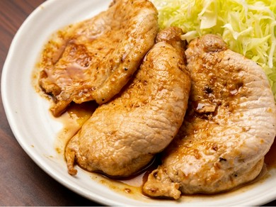 ロース生姜焼き