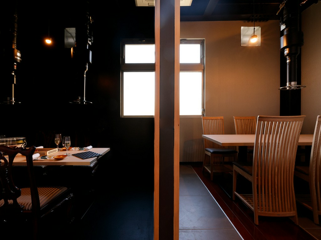 全席個室。それぞれ雰囲気が異なるタイプを完備