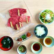 A5和牛のハラミ食べ比べに加え、赤身も霜降りも両方お楽しみ頂ける贅沢なセットでございます。
