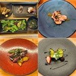 当店は決まったメニューがありません。茨城県の食材を中心に、シェフ自慢のお料理をご堪能ください。