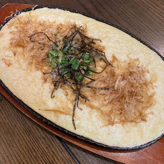 山いもの鉄板焼き