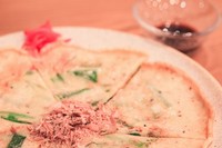 沖縄風チジミ。ニラとツナだけのシンプルな一品。