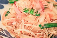 素麺は炒めても旨い！ごま油の香りが食欲をそそります！