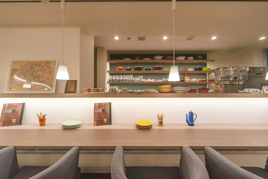 スタイリッシュな空間で、日常を忘れてゆったりくつろげる