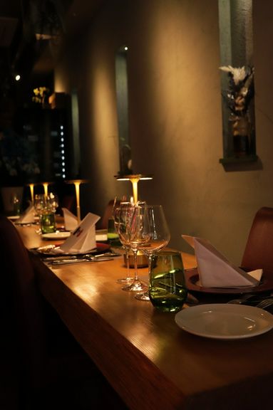 貸切6名様の場合のレイアウト