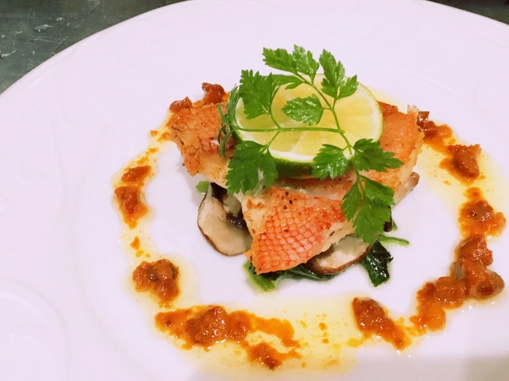 白身魚のポワレ