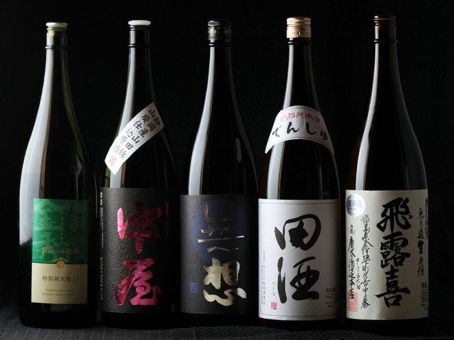 日本酒にこだわっている