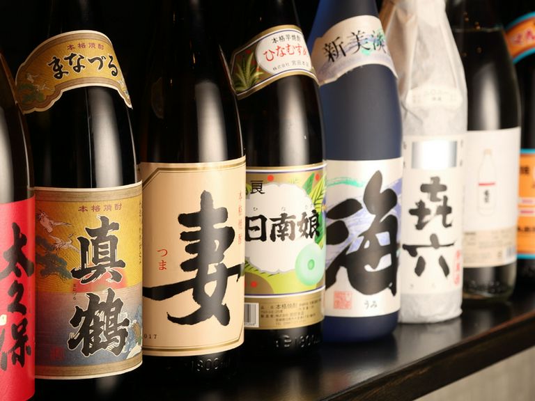 宮崎・鹿児島の焼酎多数取り揃えております