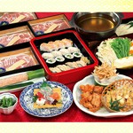 メインが選べる鍋コース。※写真はコースイメージです