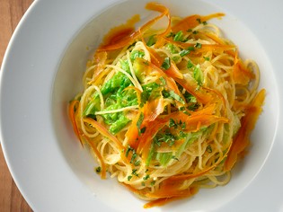 カラスミの食感や風味が絶妙『自家製カラスミのスパゲッティ』