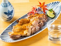 多くのお酒と相性抜群『青森県産五穀味鶏の塩焼き』